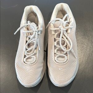 Nike Cream Sneakers with Air Max Cushioning